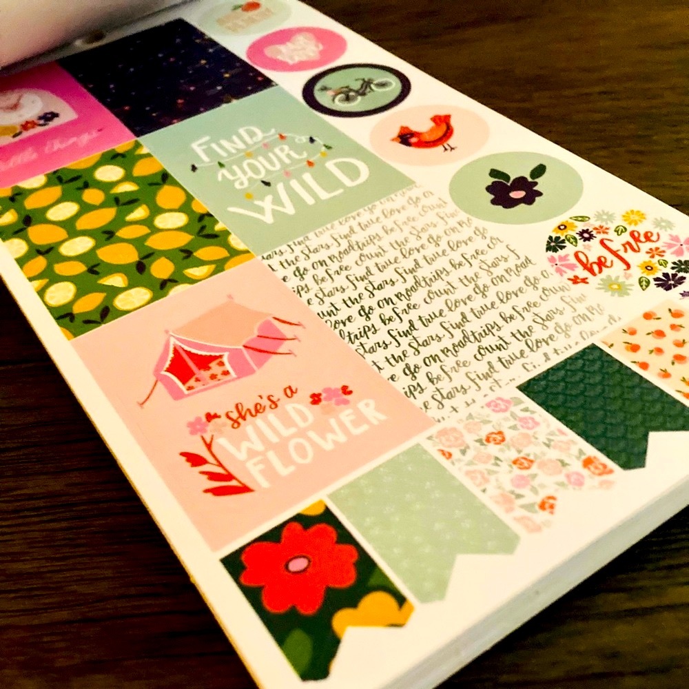 NWT🌺American Crafts Luxury Sticker Book - Picture 5 of 16